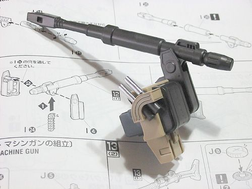 MG 1/100 MS-06K ザクキャノン 作成レポート その6