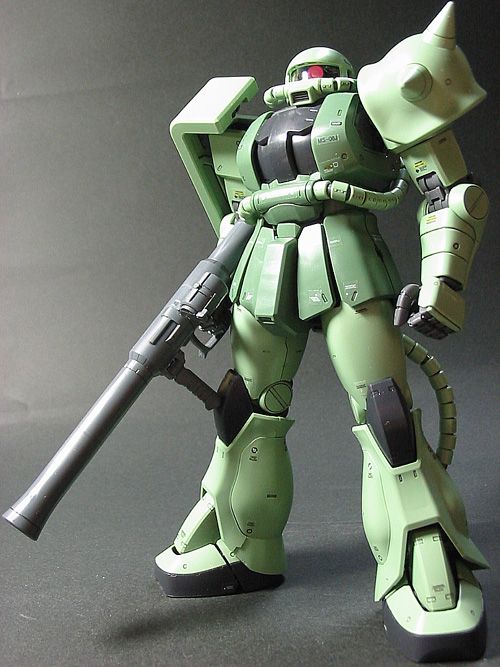 MG 1/100 MS-06J 量産型ザク Ver.2.0 完成レビュー - パンドラの匣