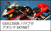 アオシマ SKYNET 1/12 GSX1300R ハヤブサ（レッド）